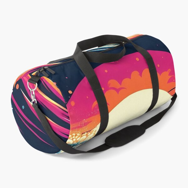 Item preview, Ola retro de surf al atardecer designed and sold by JavisSRDesign.