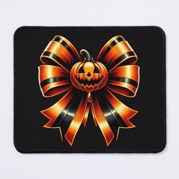 Item preview, Halloween Orange and black Coquette Bow designed and sold by ABMO-store.