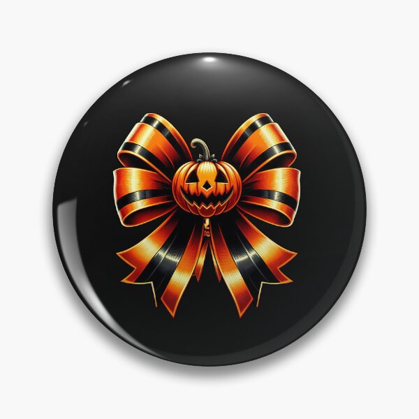 Item preview, Halloween Orange and black Coquette Bow designed and sold by ABMO-store.