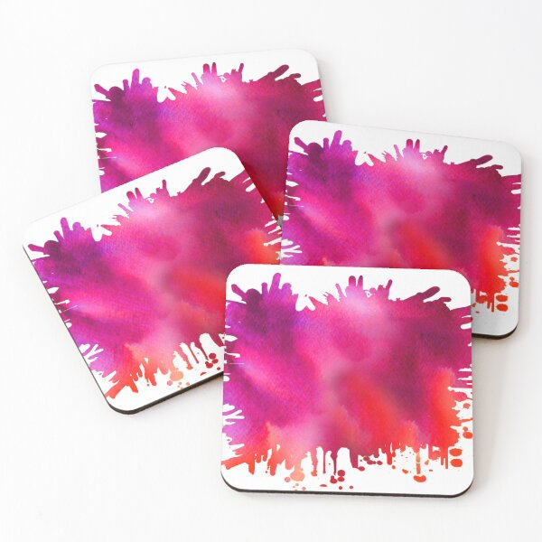 Item preview, Red watercolor texture  designed and sold by SamirArt.