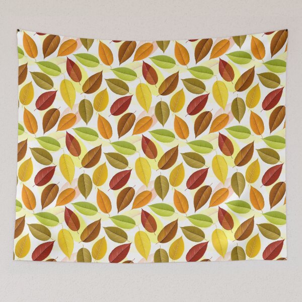 Item preview, Autumn leaf seamless pattern designed and sold by creaschon.