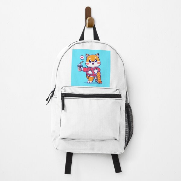 Item preview,  Cute Shiba Inu with Boba Tea and Skateboard – Adorable Cartoon Art designed and sold by elhamart.