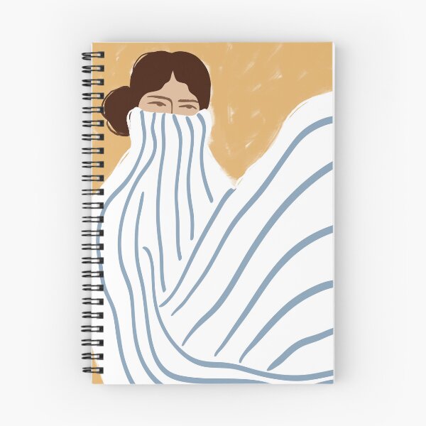 Item preview, Hot coffee please, Abstract woman in long sweater, Fun art designed and sold by KristinityArt.