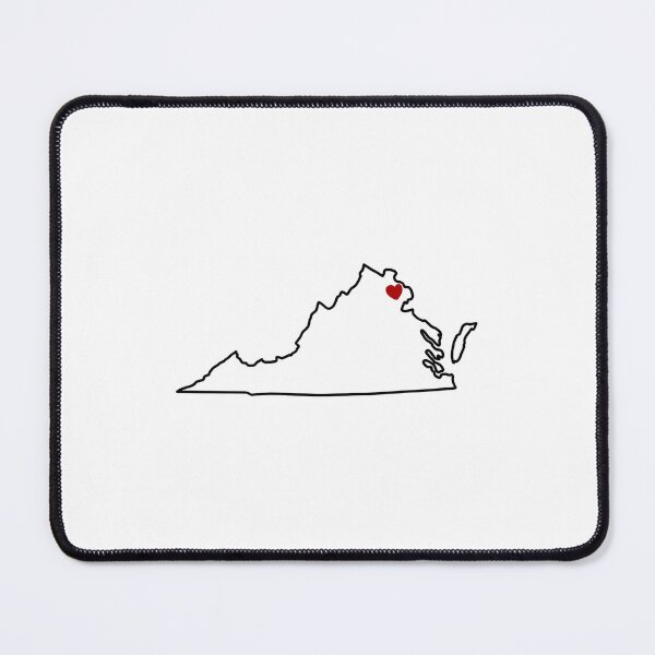 Item preview, Reston Virginia Outline/Map designed and sold by delmarvastickers.
