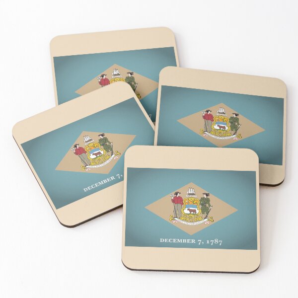 Item preview, Delaware - Flag of State designed and sold by Amazing States of America.