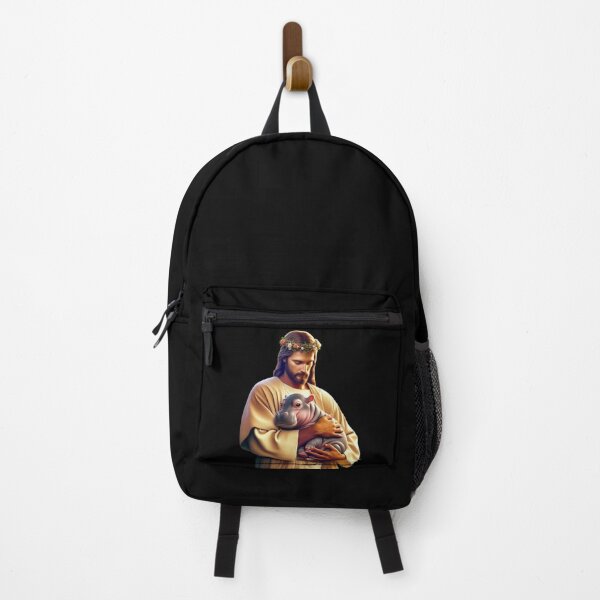 Item preview, Jesus Carrying Moo Deng designed and sold by tshirtsandme.