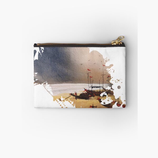 Item preview, watercolor cloudy seashore effect  designed and sold by SamirArt.