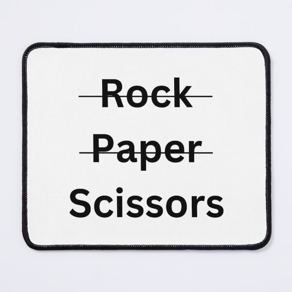 Item preview, Rock, Paper, Scissors - Lesbian Typography designed and sold by Travelslightly.