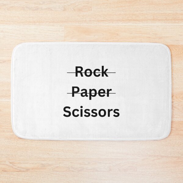 Item preview, Rock, Paper, Scissors - Lesbian Typography designed and sold by Travelslightly.