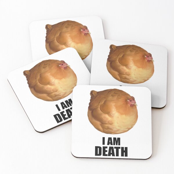 Item preview, Deadly Round Chicken designed and sold by BlackHoleShop.