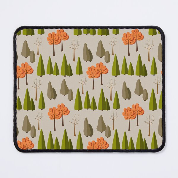 Item preview, Seamless pattern of various autumn trees designed and sold by Familyshmot.