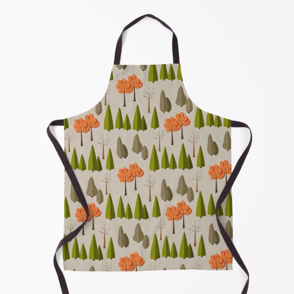 Item preview, Seamless pattern of various autumn trees designed and sold by Familyshmot.
