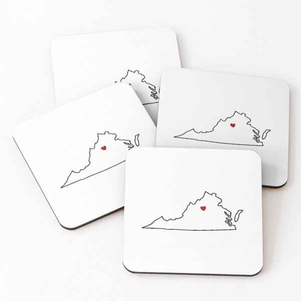 Item preview, Charlottesville Virginia Outline designed and sold by delmarvastickers.