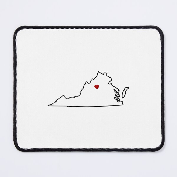 Item preview, Charlottesville Virginia Outline designed and sold by delmarvastickers.