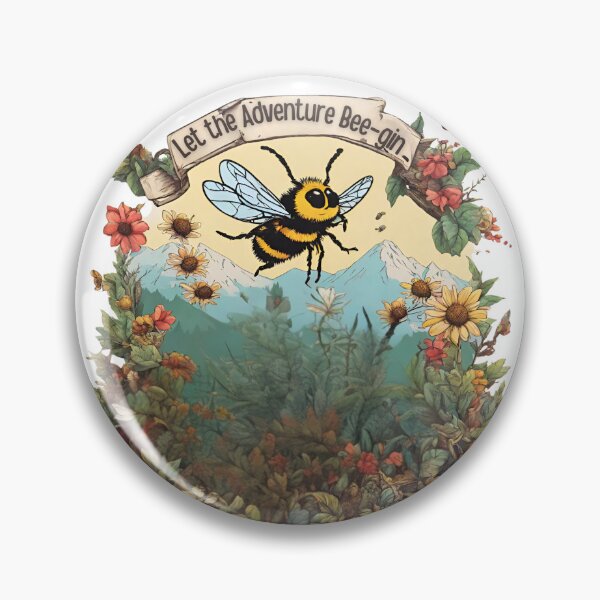 Item preview, Bee - Let the Adventure Beegin designed and sold by BeeG2024.