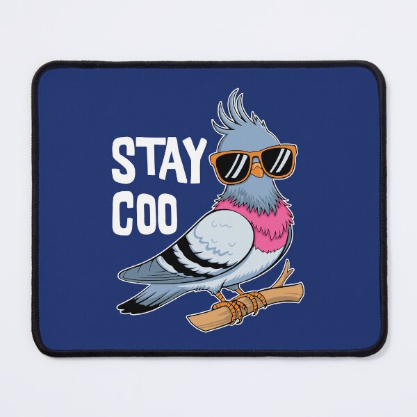 Item preview, Stay Coo! Cute Pigeon Pun designed and sold by PMCreative.