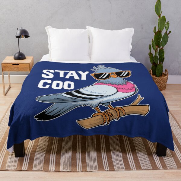 Item preview, Stay Coo! Cute Pigeon Pun designed and sold by PMCreative.