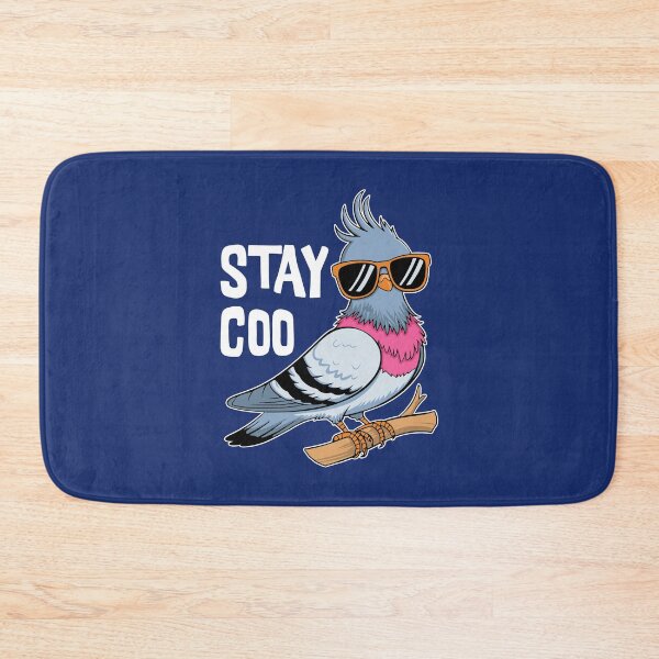Item preview, Stay Coo! Cute Pigeon Pun designed and sold by PMCreative.