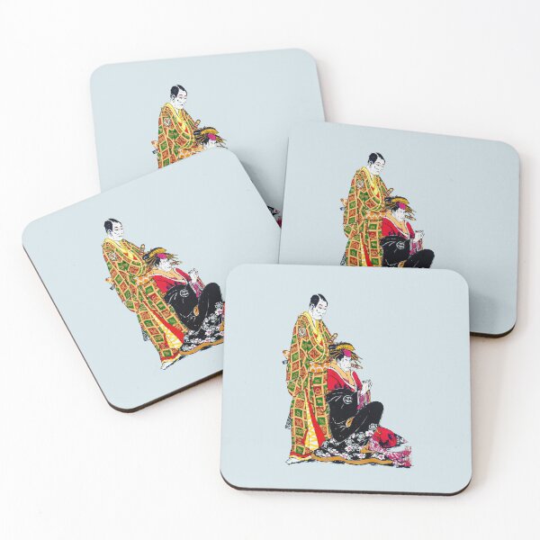 Item preview, Kabuki play Keisei Sanbon Karakasa after Sharaku designed and sold by muhaonline.