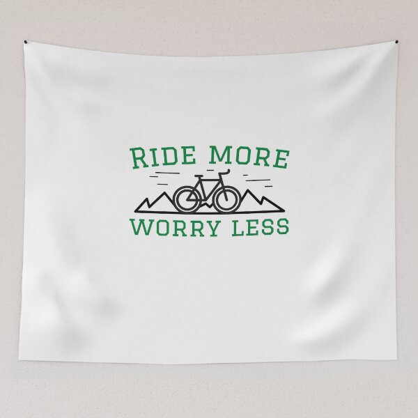 Item preview, Ride More Worry Less designed and sold by karinKU.