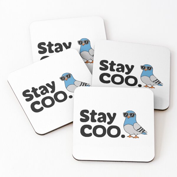 Item preview, Stay Coo! White And Black designed and sold by PMCreative.