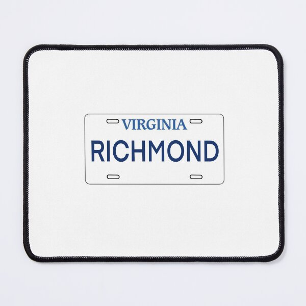 Item preview, Richmond Virginia License Plate designed and sold by delmarvastickers.