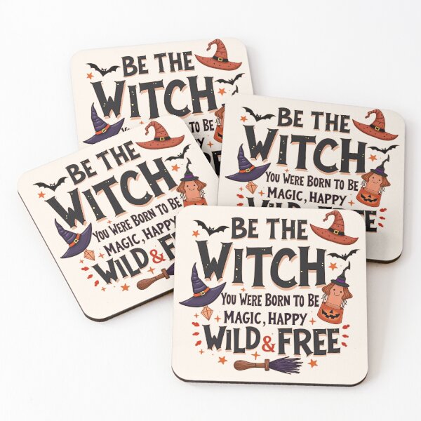 Item preview, Born to Be a Witch: Magic, Happy, Wild, and Free designed and sold by blackbean21.