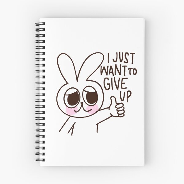 Item preview, I just wanna give up designed and sold by RedRiverValley.
