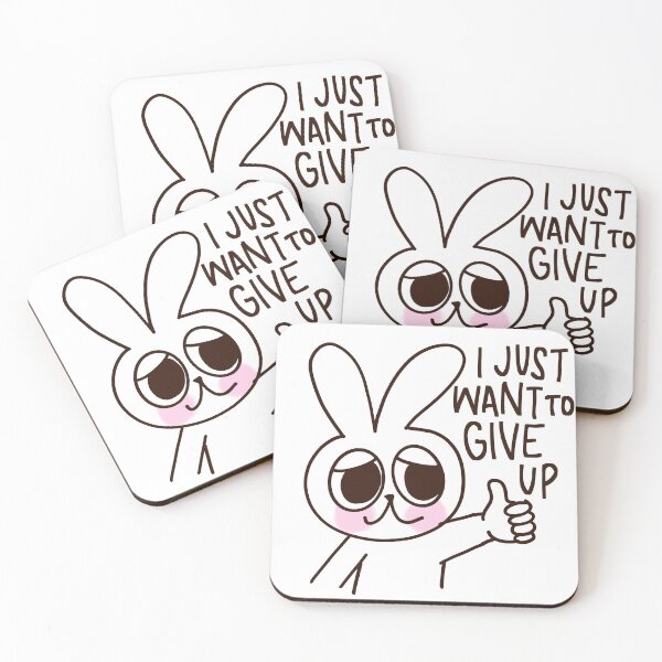 Item preview, I just wanna give up designed and sold by RedRiverValley.