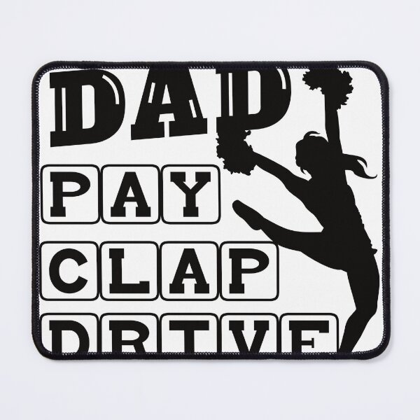 Item preview, Funny Cheer Dad Proud Cheerleader Father Humor Fathers Day designed and sold by wanasak.