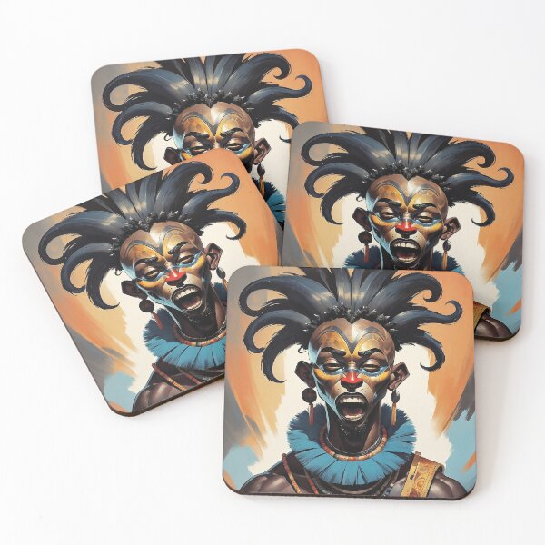 Item preview, Ogun, god of iron and war designed and sold by mamarilou.