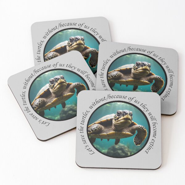 Item preview, Let's save sea turtles designed and sold by mikistudio.