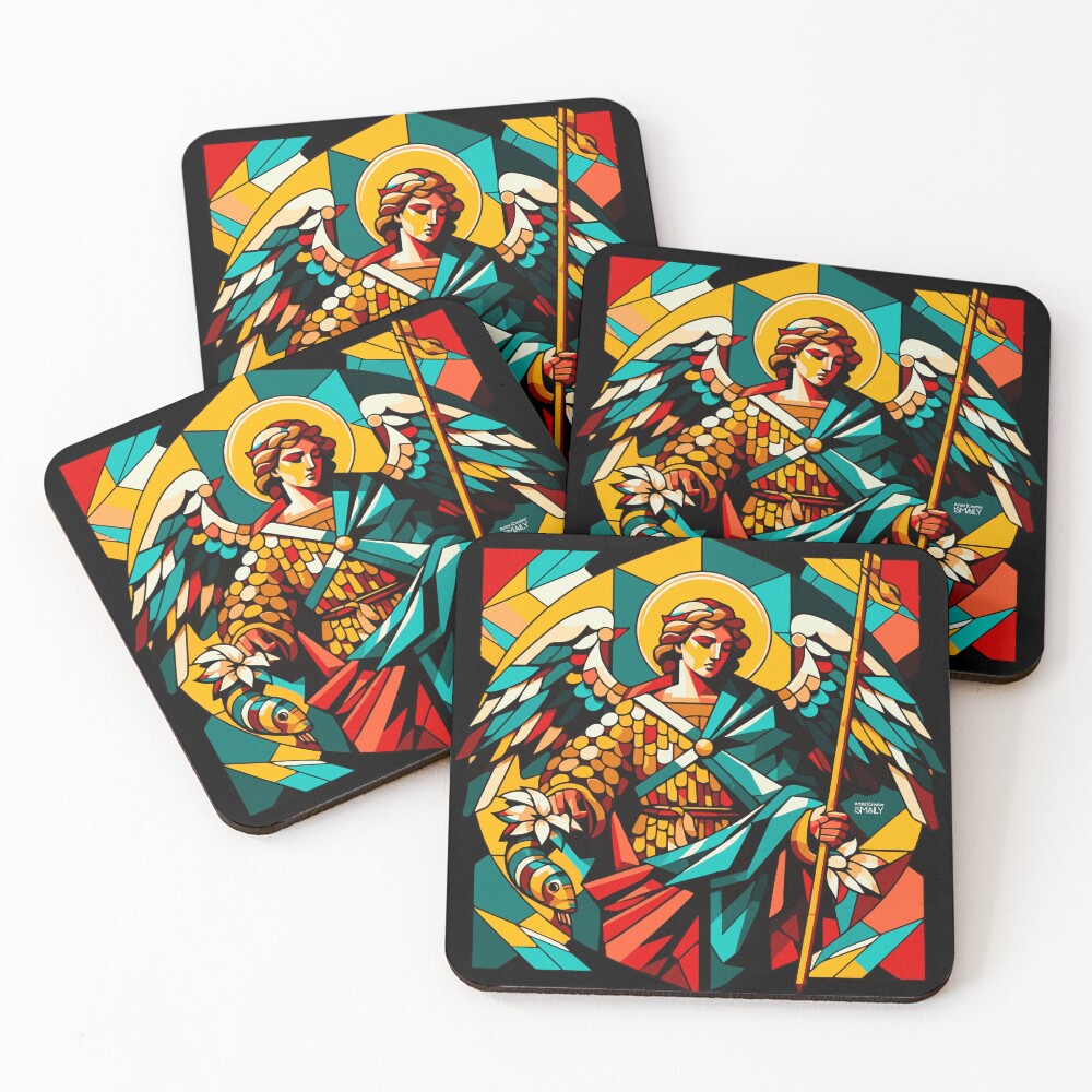 Item preview, Coasters (Set of 4) designed and sold by MercadoIsmaily.