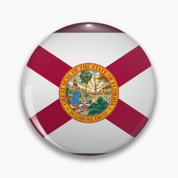Item preview, Florida - Flag of State designed and sold by Amazing States of America.