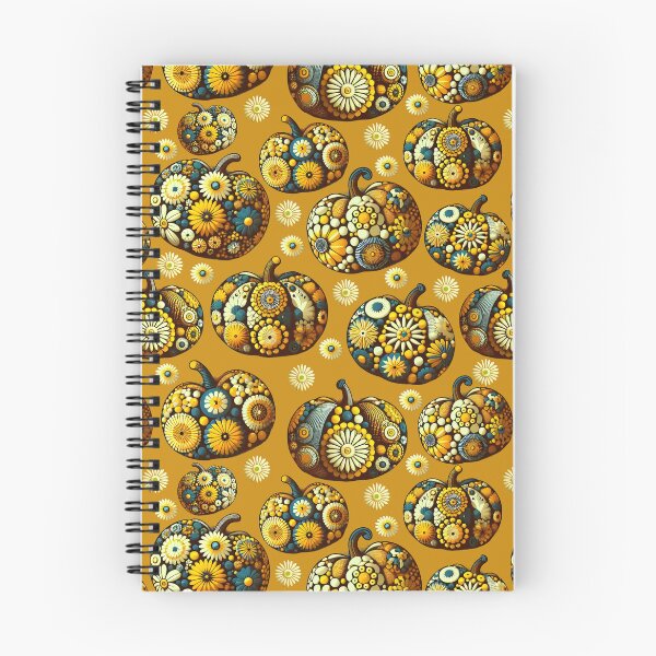 Item preview, Floral Pumpkins Yellow designed and sold by SilverPegasus.