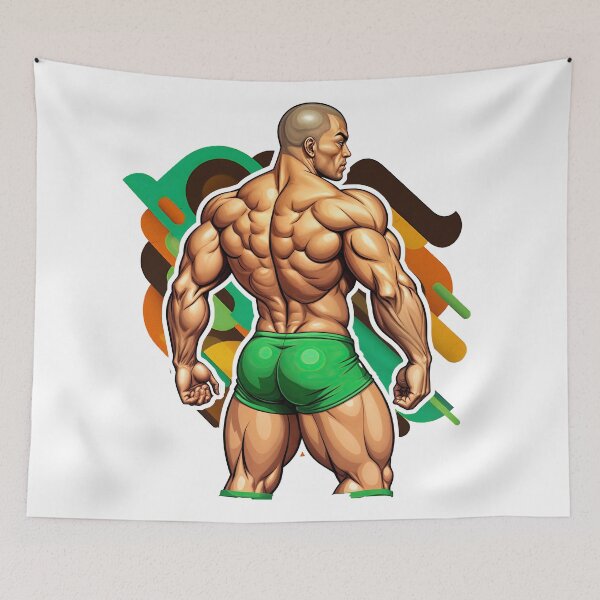 Item preview, New Series: Bodybuilder Sticker #60 designed and sold by ForeverPrintsOK.