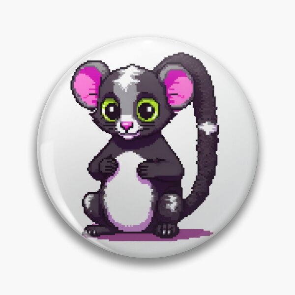 Item preview, Lemur Pixelized designed and sold by RetroPop23.