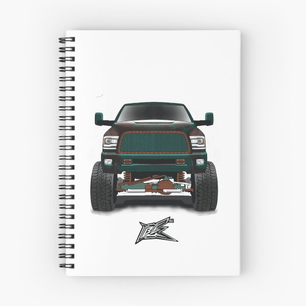 Item preview, large lifted american v8 diesel truck rust look  designed and sold by NaquashM.
