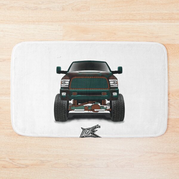 Item preview, large lifted american v8 diesel truck rust look  designed and sold by NaquashM.