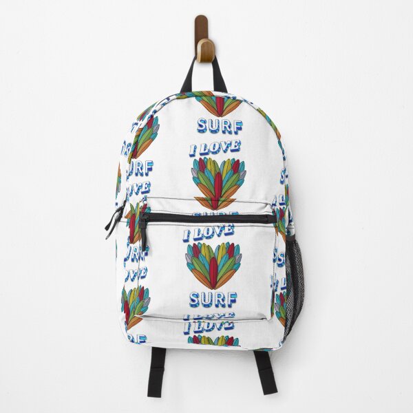 Item preview, Cute surfboards forming a heart and the text: "I love Surfing". Sub Surfing, Paddleboarding designed and sold by StyleFused.