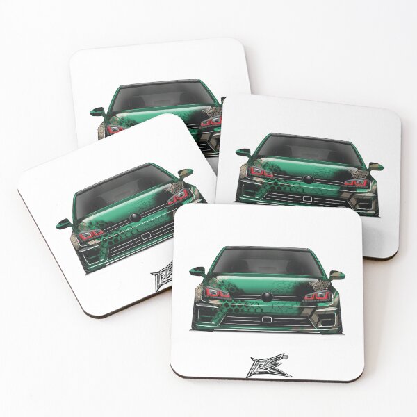 Item preview, mk7 green custom wrap  designed and sold by NaquashM.