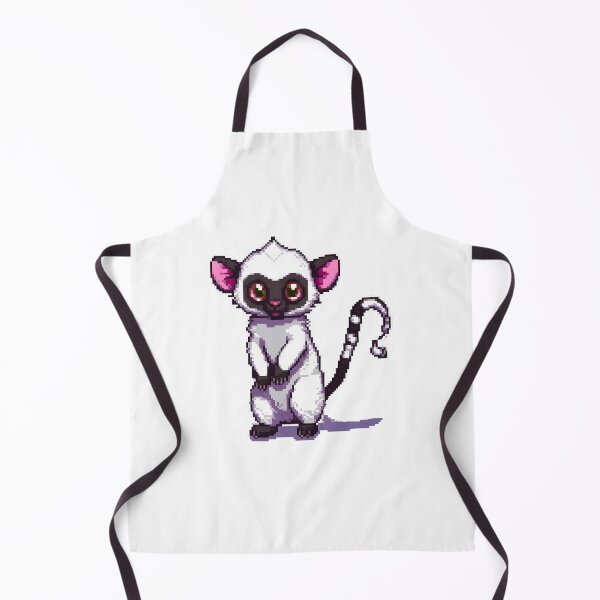 Item preview, Cute Lemur Pixelized designed and sold by RetroPop23.