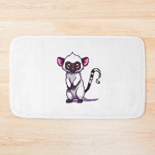 Item preview, Cute Lemur Pixelized designed and sold by RetroPop23.