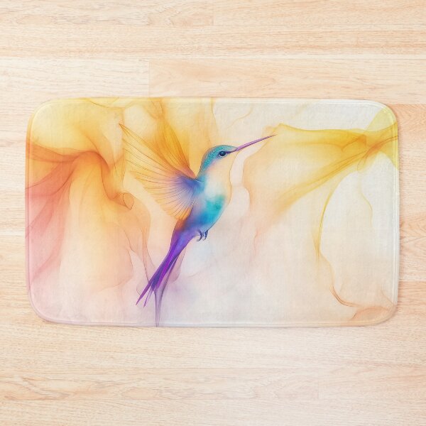 Item preview, Ethereal Hummingbird in Watercolor Dream designed and sold by Fungen-Magic.