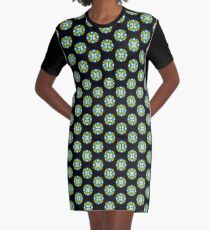 Heraldry Graphic T-Shirt Dress