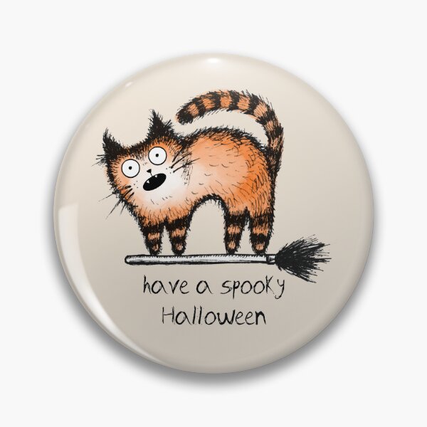 Item preview, Funny halloween cat. Holidays monster. Spooky designed and sold by Makitsu Neko.