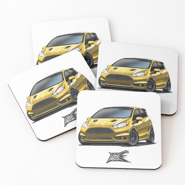 Item preview, ford fiesta st mk7 yellow  designed and sold by NaquashM.