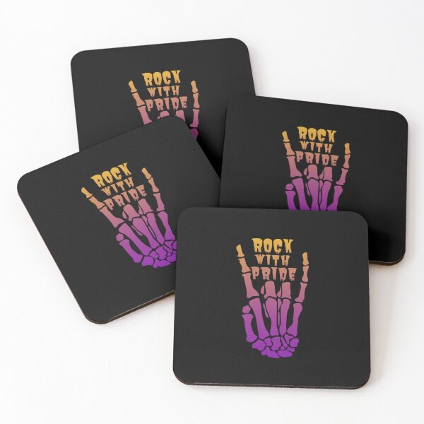 Item preview, Intersex Rock With Pride graphic, Skeleton Hand Rock With Pride, Halloween Tees, Horror T-Shirt, Spooky season T-Shirts designed and sold by PrideBeProud.