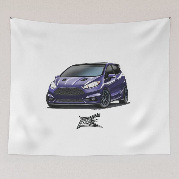Item preview, ford fiesta st mk7 purple  designed and sold by NaquashM.