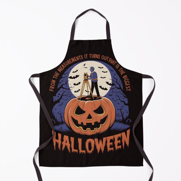 Item preview, Halloween surveyor on a pumpkin designed and sold by NextDoorShoop.